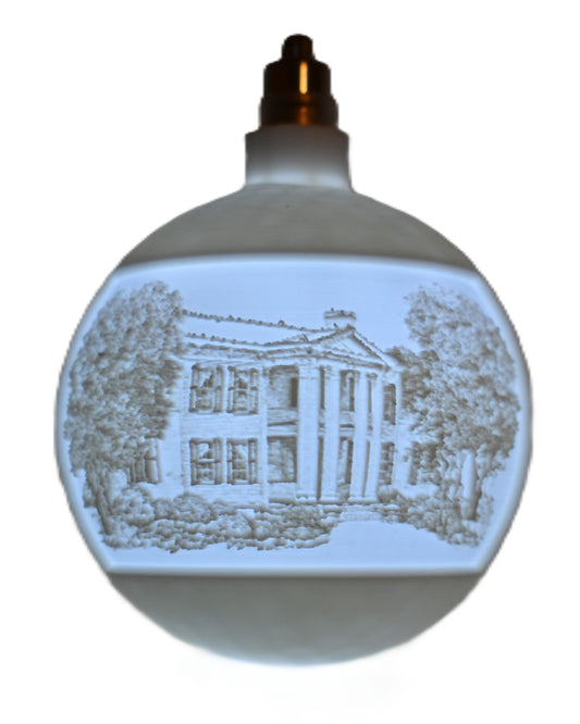 Custom 3D Printed Lithophane Christmas Ornament – With LED Light